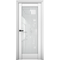 Дверь межкомнатная AurumDoors Никель NI 4 АЛЯСКА, зеркало